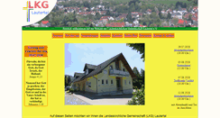Desktop Screenshot of lkg-lautertal.de